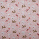 Tissu coton imprimé Oeko-Tex Dolali rose blush