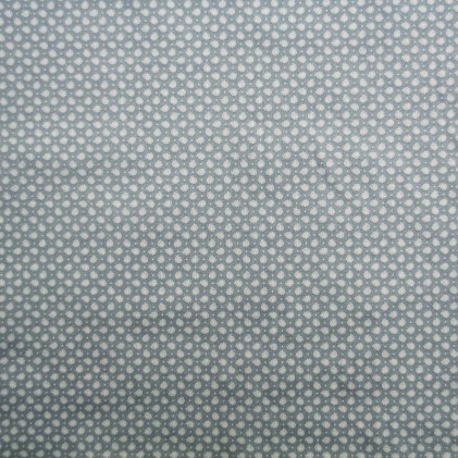 Tissu coton imprimé Bio Alex Bleu