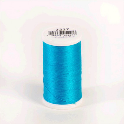 Fil à coudre Laser coton 100 m Bleu turquoise