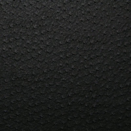 Tissu simili Autruche   Noir