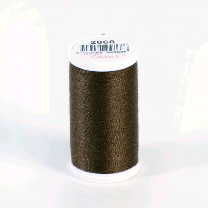 Fil à coudre Laser polyester (100 m) Terre