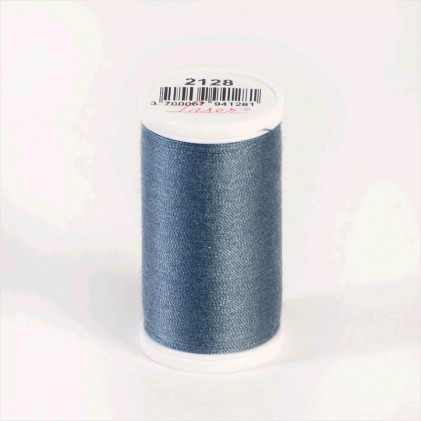 Fil à coudre Laser polyester (100 m) Gris bleu