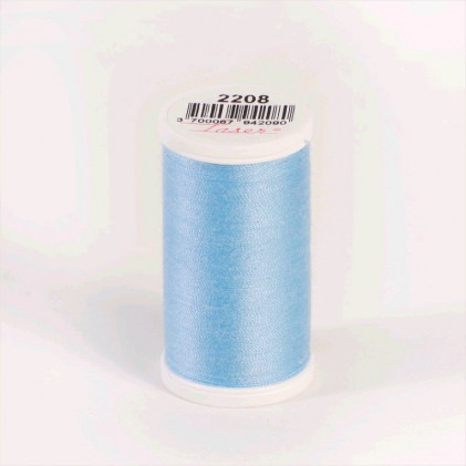 Fil à coudre Laser polyester (100 m) Bleu clair