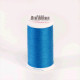 Fil à coudre Laser polyester (100 m) Bleu azur
