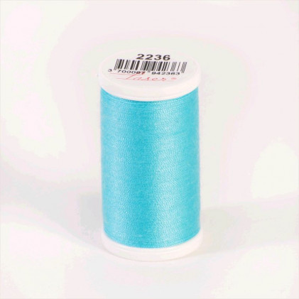 Fil à coudre Laser polyester (100 m) Bleu turquoise