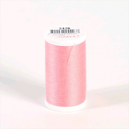 Fil à coudre Laser polyester (100 m) Rose clair