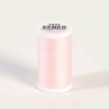 Fil à coudre Laser polyester (100 m) Rose dragée