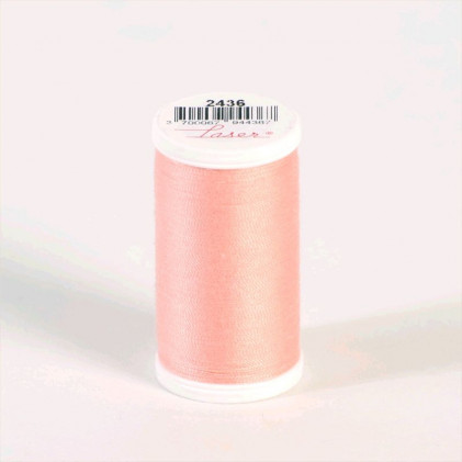 Fil à coudre Laser polyester (100 m) Rose clair