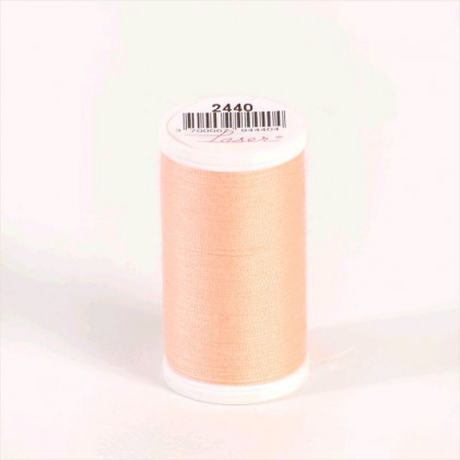Fil à coudre Laser polyester (100 m) Saumon