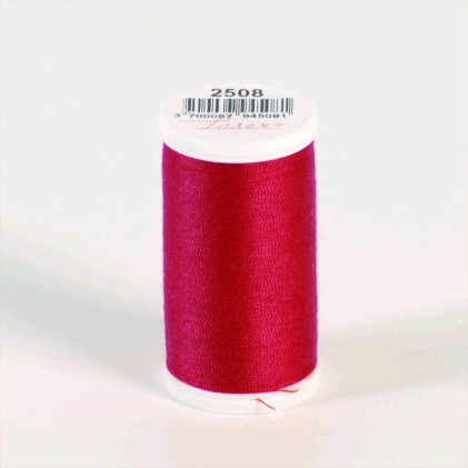 Fil à coudre Laser polyester (100 m) Rouge carmin