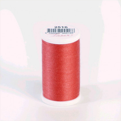 Fil à coudre Laser polyester (100 m) Rouge viellli