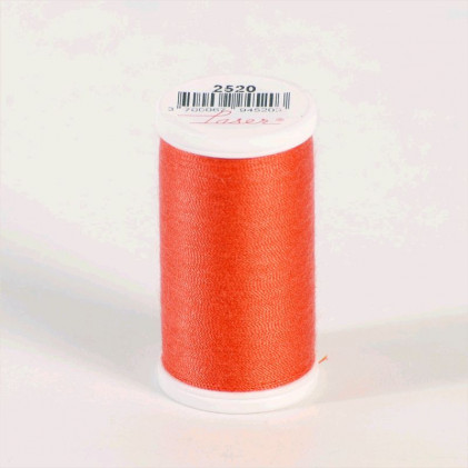 Fil à coudre Laser polyester (100 m) Orange mandarine