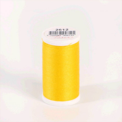 Fil à coudre Laser polyester (100 m) Jaune citron