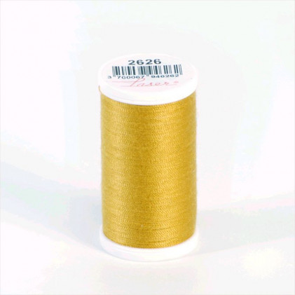 Fil à coudre Laser polyester (100 m) Moutarde