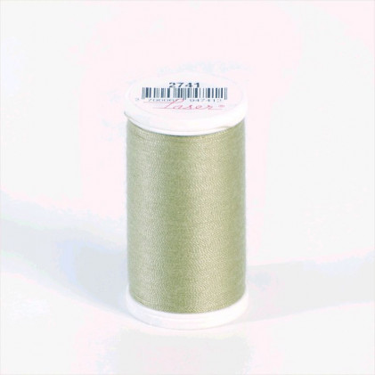 Fil à coudre Laser polyester (100 m) Gris vert