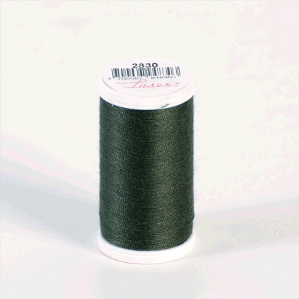 Fil à coudre Laser polyester (100 m) Vert bouteille