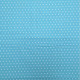 Tissu coton imprimé à pois Tuka Turquoise