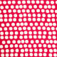 Tissu viscose imprimé Cercle Rouge