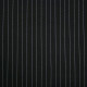 Tissu jersey milano à fines rayures Ray Noir