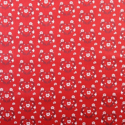 Tissu coton imprimé Keur Rouge