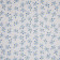 Tissu voile Bio imprimé Branchy Blanc / Bleu