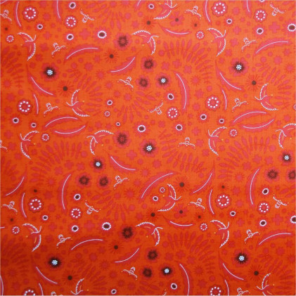 Tissu patchwork Sun Prints Orange
