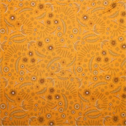 Tissu patchwork Sun Prints Jaune orangé