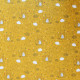 Tissu popeline phosphorescente Oeko-Tex Hib Jaune moutarde