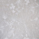 Tissu nappage enduit 175cm imprimé Benicio Blanc
