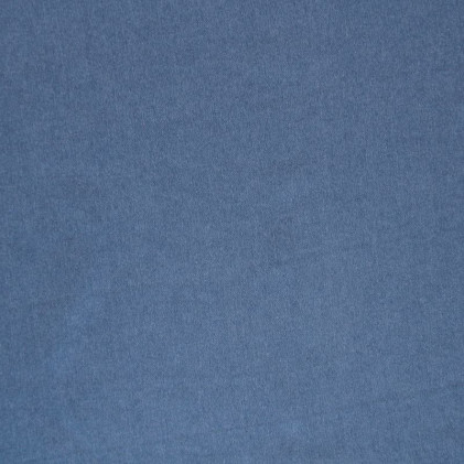 Tissu jeans élasthanne Uni Bleu clair