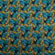 Tissu coton Oeko-Tex Sao Paulo  Bleu marine
