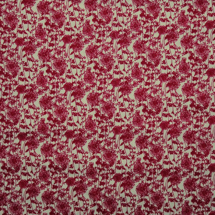 Tissu coton imprimé Bouquet