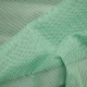 Tissu maille filet Bio coloré vert menthe