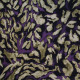 Tissu satin polyester imprimé Camouflage Violet