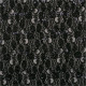 Tissu dentelle pailleté à sequins Glitty Noir / Argent