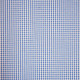 Tissu Seersucker motif Vichy Bleu