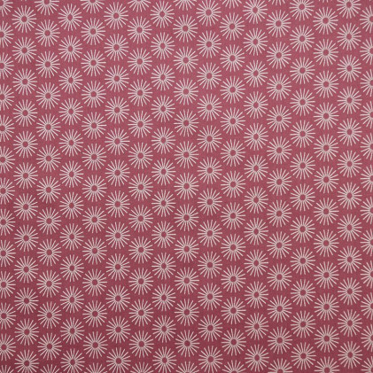Tissu coton Oeko-Tex Umbrella Rose