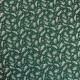 Tissu coton imprimé Sapins Noël Vert