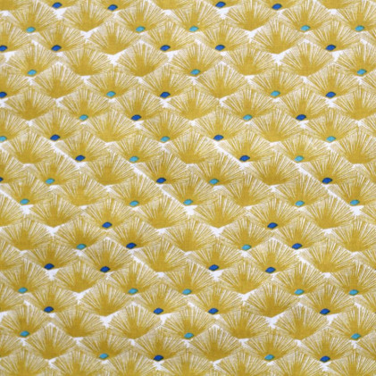 Tissu coton œko-tex imprimé Nautilus