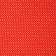 Tissu coton BIO imprimé petits pois Rouge