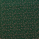 Tissu coton imprimé Sucres d'orge Noël Vert