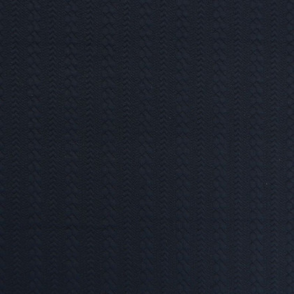 Tissu polyester Tressé Bleu marine