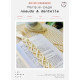 French Kit DIY Marque-pages Noeuds & Dentelle