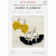 French Kit DIY Boucles d’oreilles Plumes & Pompons