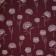 Tissu faux lin imprimé Pissenlits Violet / Aubergine