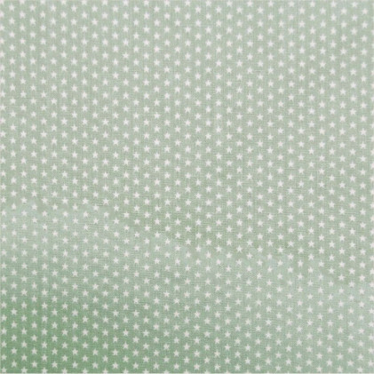 Tissu coton imprimé Toily Vert pale