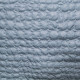 Tissu matelassé Adèle  Bleu gris