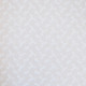 Tissu double gaze de coton brodée Esmée Blanc