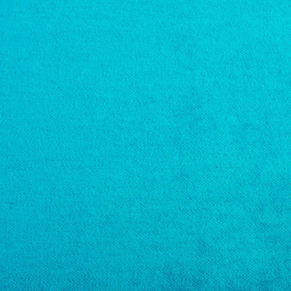 Tissu velours Aleda Bleu turquoise