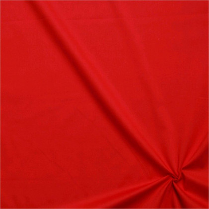 Tissu coton extensible Clappi   Rouge